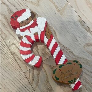 Festive Candy Cane Christmas Decoration